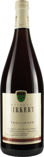 2022 Trollinger halbtrocken 1,0 L - Weingut Birkert