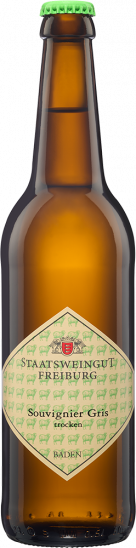2025 Staatsweingut Souvignier Gris ECOVIN trocken Bio 0,5 L - Staatsweingut Freiburg
