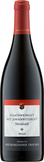 2024 Mußbacher Spätburgunder trocken - Staatsweingut mit Johannitergut