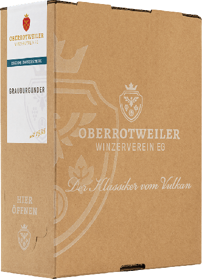 2025 Grauburgunder, Bag-in-Box, 3 L, Region Kaiserstuhl, Baden trocken 3,0 L - Oberrotweiler Winzerverein