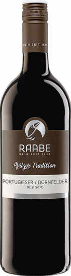 2023 Pfälzer Tradition Portugieser & Dornfelder feinherb 1,0 L - Weingut Raabe