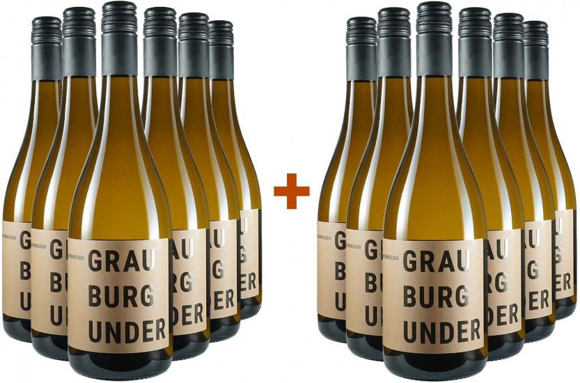 6+6 Paket Grauburgunder trocken 