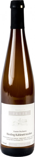 2017 Forster Pechstein Riesling Spätlese trocken - Weingut Peter