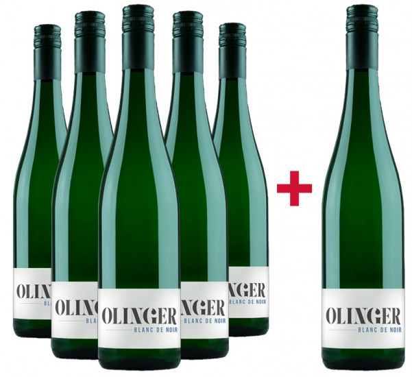 5+1 Paket Blanc de Noir trocken - Gebrüder Müller-Familie Olinger