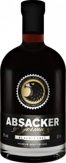 Absacker of Germany (Premium-Kräuterlikör) 0,5 L - Weinmanufaktur Schneiders