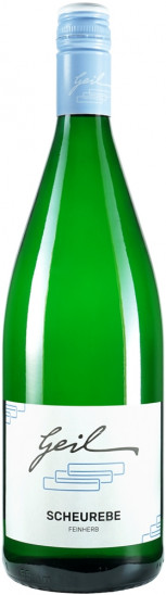 2024 Scheurebe feinherb 1,0 L - Weingut Helmut Geil