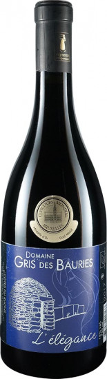 2017 Cuvée Élégance Côtes du Rhône AOP trocken Bio - Domaine Gris des Bauries