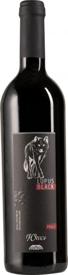 2022 LUPUS BLACK Doppel-MAGNUM-Flasche trocken 3,0 L - Weingut Wolf