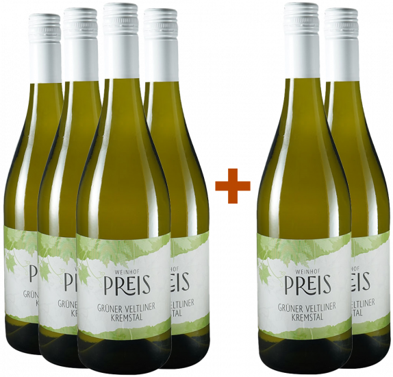 4+2 Paket Grüner Veltliner Selection trocken - Weinhof Preis