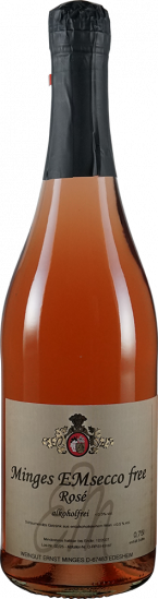 Minges EMsecco free rosé alkoholfrei >0,5% vol. - Wein- und Sektgut Ernst Minges