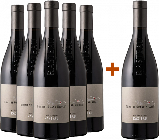 5+1 Vieilles Vignes Rasteau AOP - Domaine Grand Nicolet