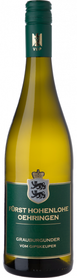 Grauburgunder vom Gipskeuper - Weingut Fürst Hohenlohe Oehringen