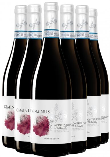 Geminus Montepulciano D'Abruzzo DOC Kennenlern-Paket - Monteselva