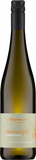 2024 Fair.wurzelt weiß trocken Bio - Weingut Hemer