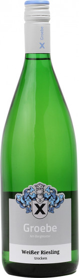2023 Weißer Riesling trocken Bio 1,0 L - Weingut Groebe am Bergkloster