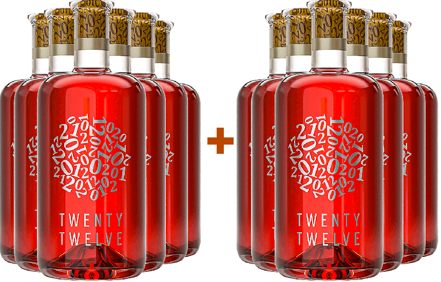 Aktionspaket  6+6 Twenty Twelve Pink Plà i Levant DO Bio - Es Fangar Vins
