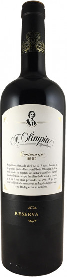 2017 F. Olimpia Centenario Reserva Navarra DO trocken - Bodegas Olimpia