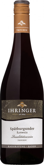 2023 Ihringer Spätburgunder Rotwein Qualitätswein trocken - Kaiserstühler Winzergenossenschaft Ihringen
