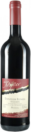 2020 Dornfelder trocken - Weingut Christoph Müller
