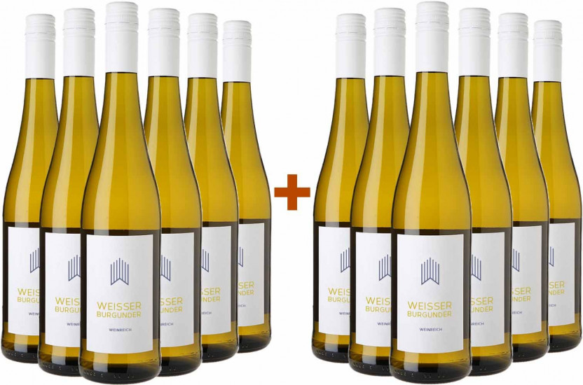 6+6 Paket Weißburgunder trocken  - Weingut Weinreich