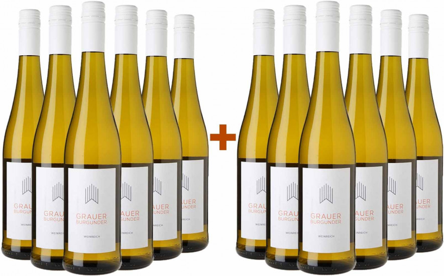 6+6 Paket Grauer Burgunder trocken  - Weingut Weinreich