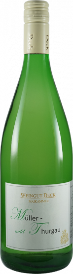 2024 Müller-Thurgau 1,0 L - Weingut Deck