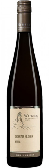 2024 Wöllsteiner Rheingrafenstein Dornfelder süss süß - Winzer der Rheinhessischen Schweiz