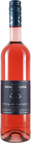2023 Spätburgunder Rosé Kabinett halbtrocken - Weingut Stefan Molitor