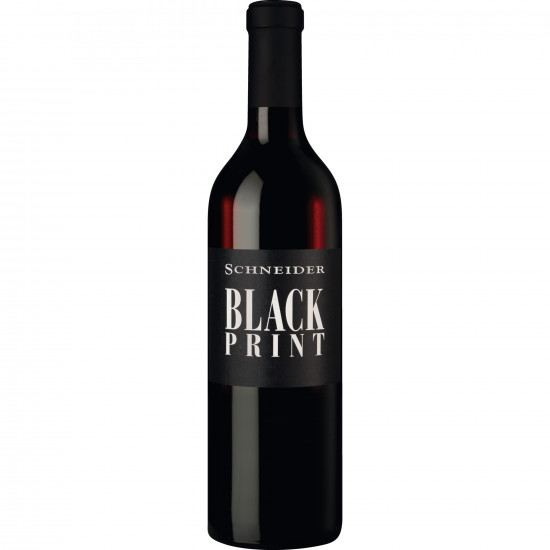 2023 Black Print Cuvée Rot trocken - Weingut Markus Schneider