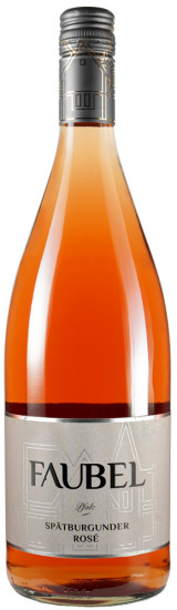 2017 Spätburgunder rosè 1L trocken - Weingut Faubel