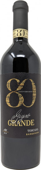 2019 Barbanera Gigino 80 Anniversario Grande Toscana IGP trocken - Barbanera