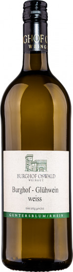 Weißer Glühwein vom Turm 1,0 L - Weingut Burghof Oswald