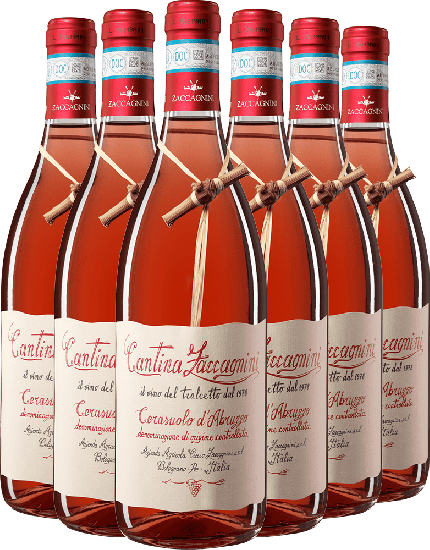 6er Paket Zaccagnini Rose Cerasuolo d'Abruzzo DOC - WirWinzer Select Teck