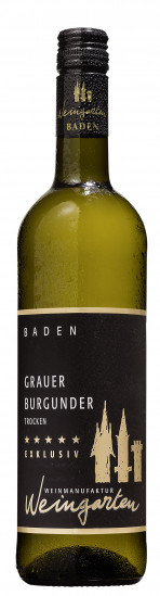 2023 Weinmanufaktur Weingarten Grauer Burgunder Exklusiv trocken - Weinmanufaktur Weingarten