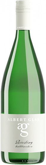 Riesling halbtrocken 1,0 L - Weingut Albert Glas