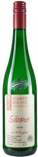 2019 Silvaner trocken - Weingut Siegfried Schmidt