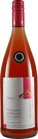 2022 Portugieser Weißherbst lieblich 1,0 L - Weinkellerei Paul Nickel & Söhne