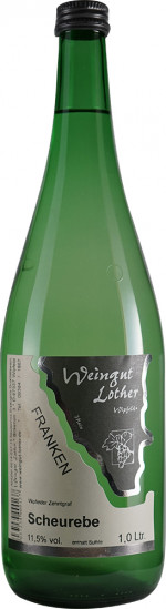 2024 Wipfelder Zehntgraf Scheurebe halbtrocken 1,0 L - Weingut Lother