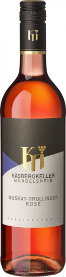 2024 Käsbergkeller Mundelsheim Muskattrollinger Rosé lieblich - Lauffener Weingärtner