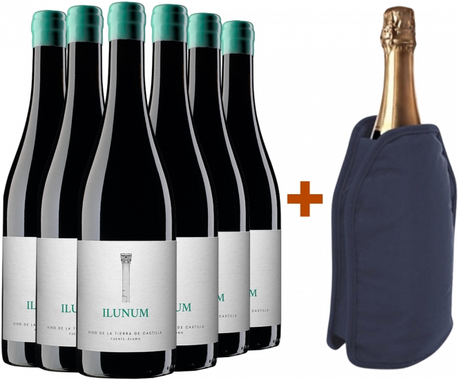 Pack descuento Ilunum Tinto Castilla VT + + (regalo funda enfriadora) - Ilunum