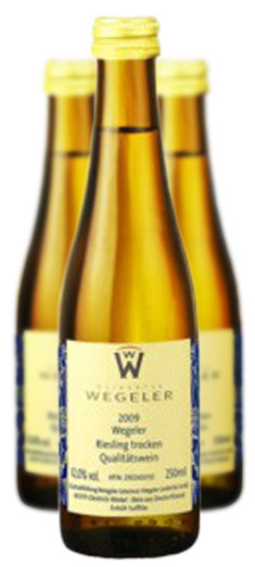 2009 Wegeler Rheingau Riesling trocken 0,25 L - Weingüter Wegeler Oestrich