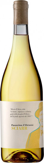 2021 SCIARR Passerina d'Abruzzo Superiore DOC Bio - Società Agricola D'Alesio Giovanni e Mario