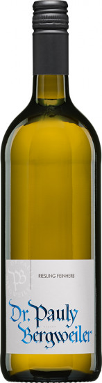 2024 Riesling feinherb 1,0 L - Weingut Dr. Pauly-Bergweiler