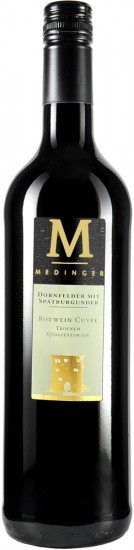 2018 Dornfelder mit Spätburgunder Rotwein Cuvée trocken - Weingut Medinger