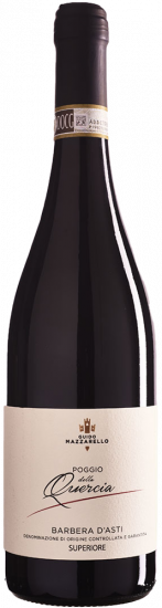 Barbera d’Asti Superiore DOCG Poggio della Quercia trocken - Guido Mazzarello