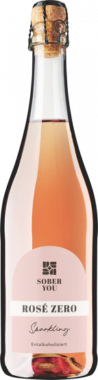 Sober You, Rosé Zero Sparkling, alkoholfreier Sekt, - Oberrotweiler Winzerverein
