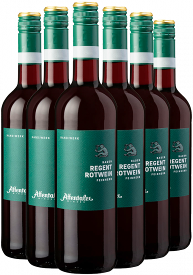 Regent Rotwein QW HAND:WERK feinherb - Affentaler Winzer