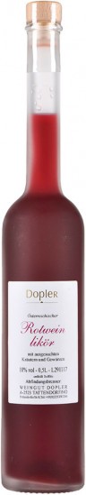 Rotweinlikör 0,5 L - Weingut Dopler