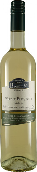2023 Weißer Burgunder feinherb - Weingut Bremm