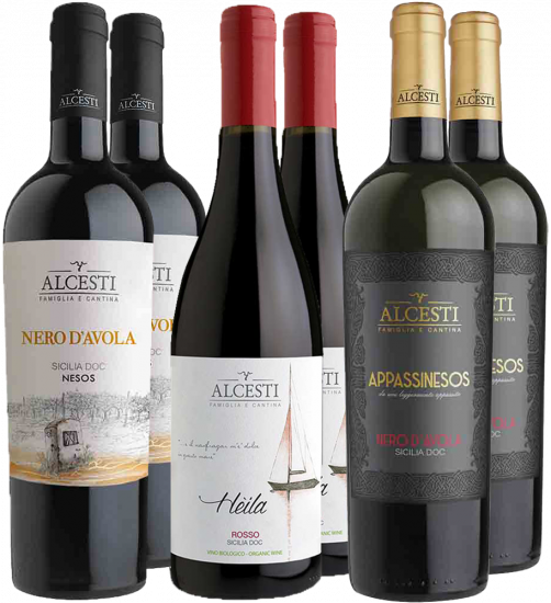 Alcesti Nero d'Avola Kennenlern-Paket - Alcesti